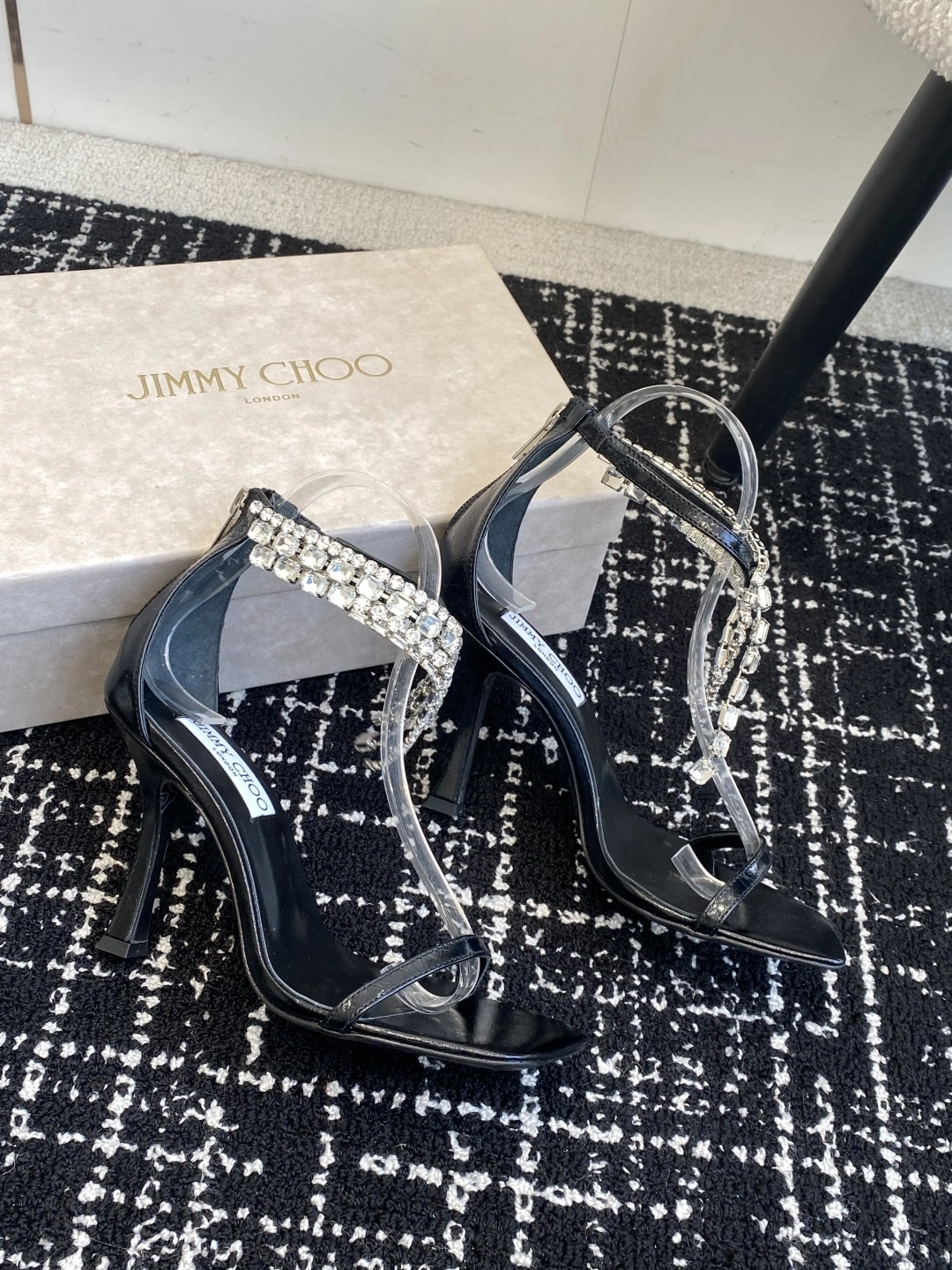 COCO--Ji77y 3ho5 VERITYSANDAL100BYK lambskin Heel height：9.5cm item:E-X000C0494H